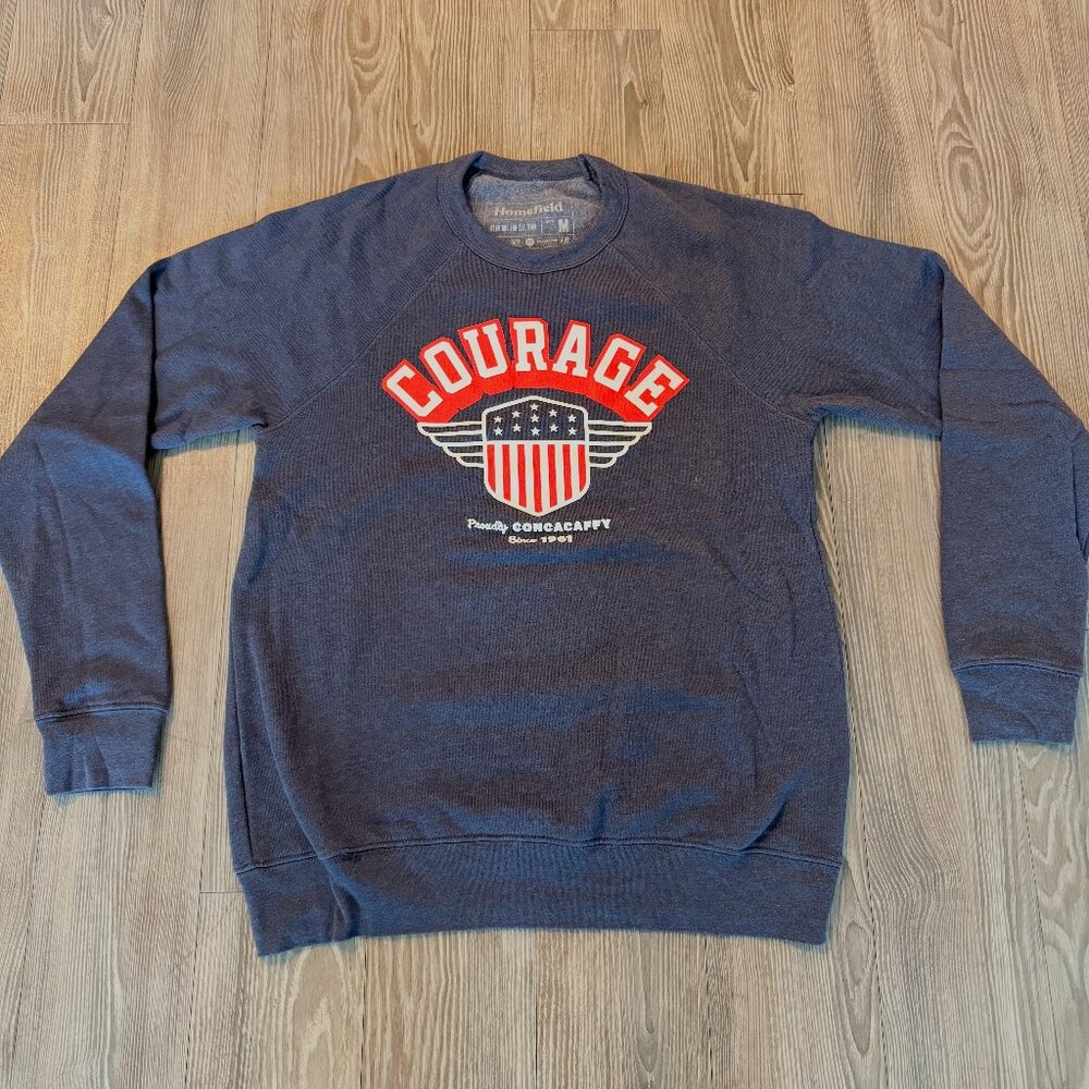Homefield x Men In Blazers US Soccer "Courage" Crewneck Sweatshirt - Medium